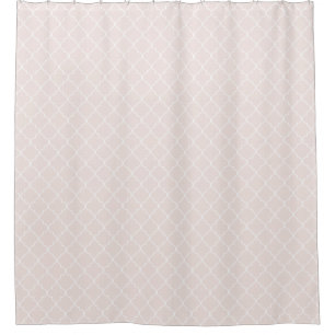 Cortina Para Box Petal rosa Quatrefoil Padrão