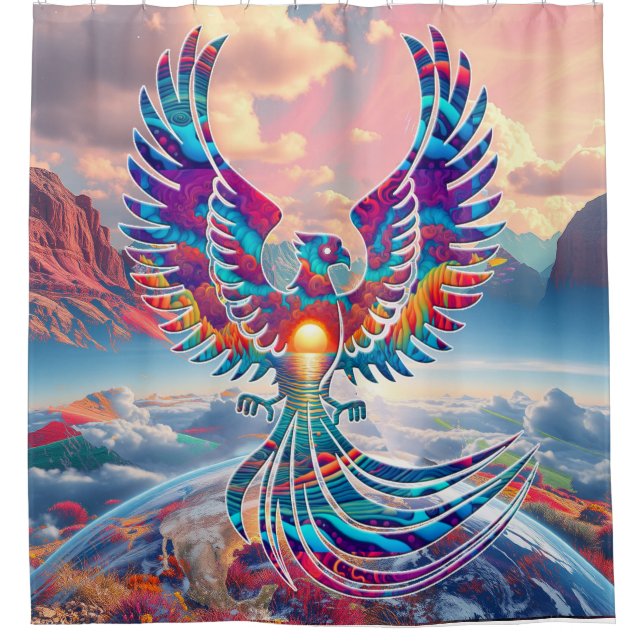 Cortina Para Box Phoenix Sunrise (Frente)