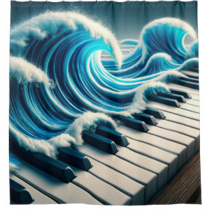 Cortina Para Box Piano Art