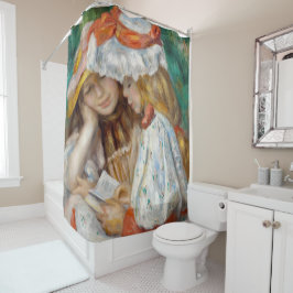 Cortina Para Box Pierre-Auguste Renoir - Leitura De Duas Raparigas