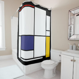 Cortina Para Box Piet Mondrian, Grande Tableau 1
