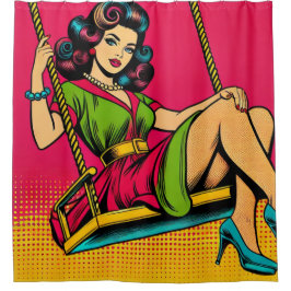 Cortina Para Box Pin Up Lady