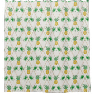 Cortina Para Box Pineapples, retro