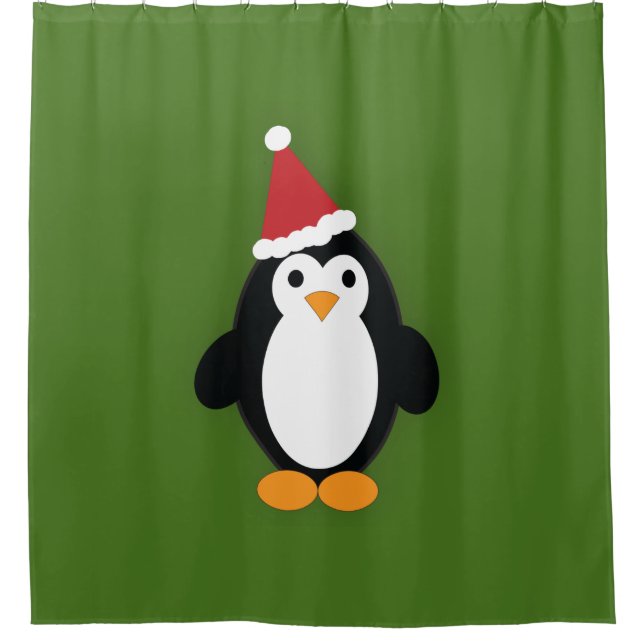 Cortina Para Box Pinguim Papais noeis (Frente)