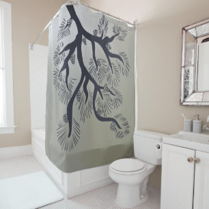 Cortina Para Box Pinheiros modernos e pinheiros