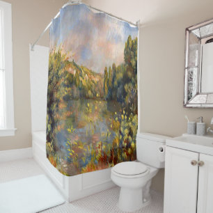 Cortina Para Box Pintura renoir famosa, Lakeside