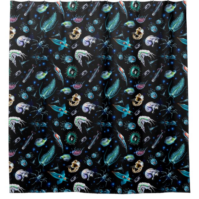 Cortina Para Box Plano Marinho  (Frente)