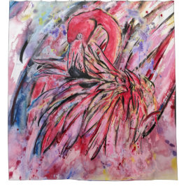 Cortina Para Box Plumes au rose