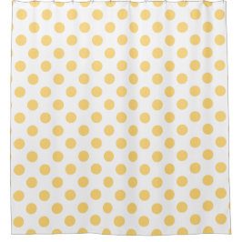 Cortina Para Box Polkadots amarelos