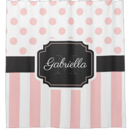 Cortina Para Box Pontos e faixas