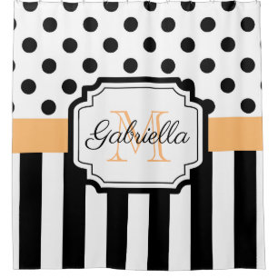 Cortina Para Box Pontos & listras