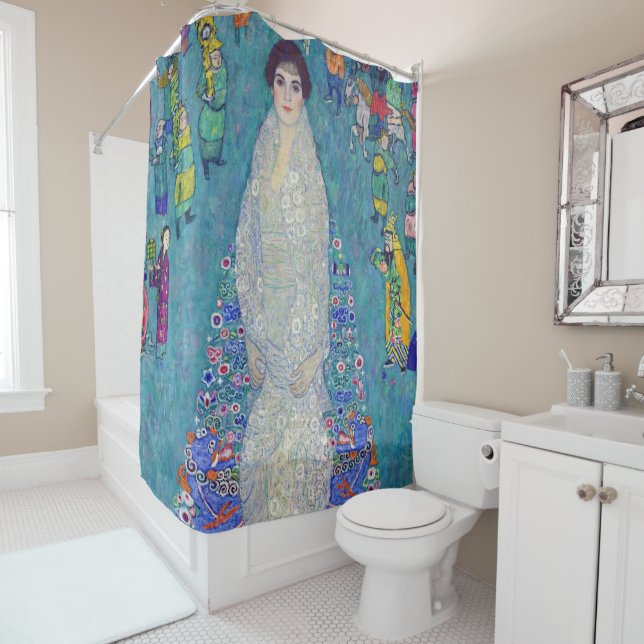 Cortina Para Box Portrait of Elisabeth Lederer, Gustav Klimt (In Situ)