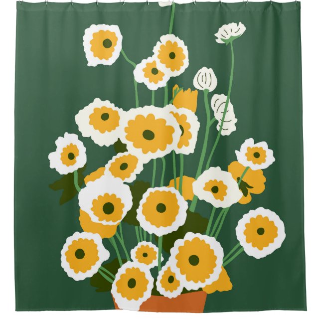 Cortina Para Box Pote castanho (Frente)