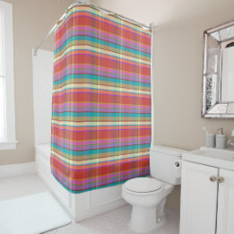 Cortina Para Box Potty Plaid FAP