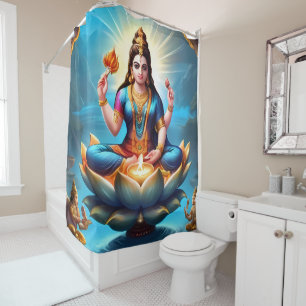 Cortina Para Box Presença divina: Design de Chá Ganesh