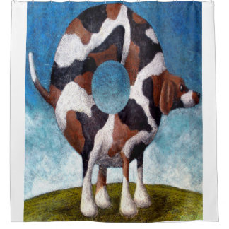 Cortina Para Box Presente de pintura de Bagel-Beagle