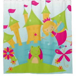 Cortina Para Box Princesa Loira, Castelo, Príncipe Sapo