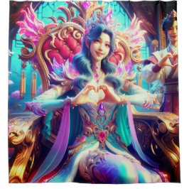 Cortina Para Box Princesa Mãos do Coração