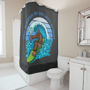 Cortina Para Box Pro Por Dia, Mito Por Noite Surfando Pé-Grande Pre