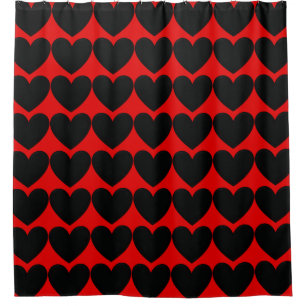 Cortina Para Box Puffy Hearts