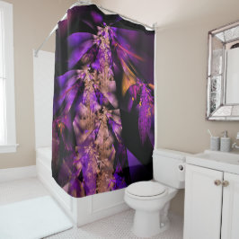 Cortina Para Box Purple leaves