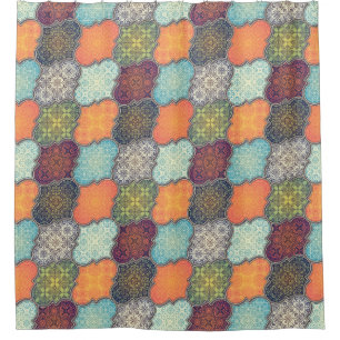 Cortina Para Box Quatrefoil