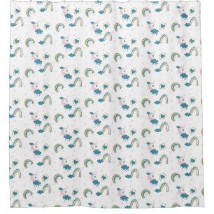Cortina Para Box Rainbow Baby Pastel Pattern - Enfermeiro Whimsical
