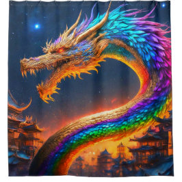 Cortina Para Box Rainbow Dragon