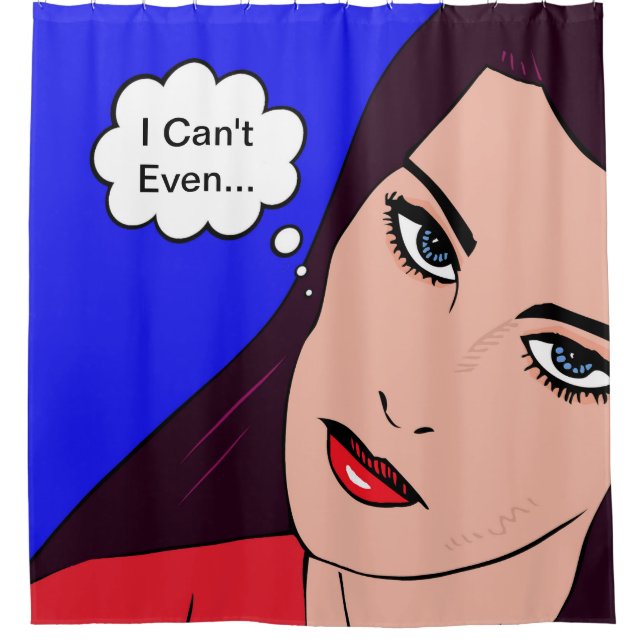 Cortina Para Box Rapariga História em quadrinhos nº 14 (Frente)