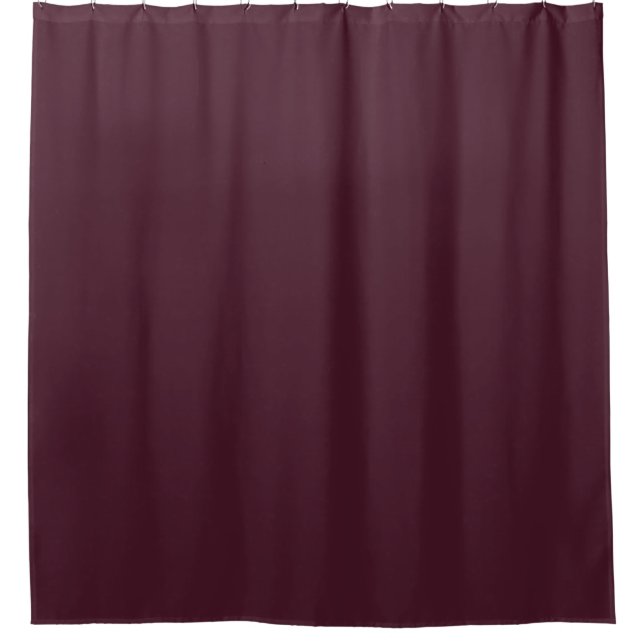 Cortina Para Box Raspberry Burgundy, Solid Burgundy (Frente)