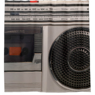 Cortina Para Box Reco de cassete de rádio estéreo portátil retroatu