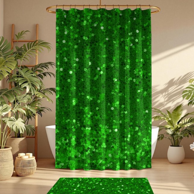 Cortina Para Box Red sparkling glitter pattern (Criador carregado)