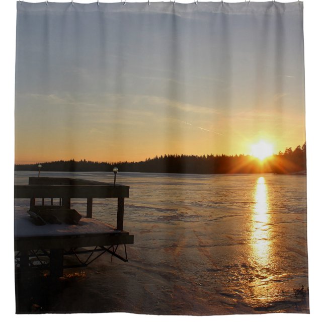 Cortina Para Box Reflexão congelada (Frente)