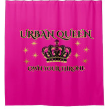 REINAR, Rainha Urbana Rosa Quente Poliéster 71" x