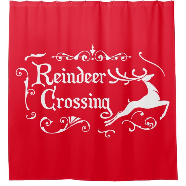 Cortina Para Box Reindeer Crossing (Frente)