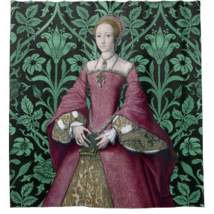 Cortina Para Box Retrato Princesa Elizabeth Tudor, Rainha