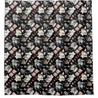 Cortina Para Box Retro Vintage Chibi Bulldog MMA Mixed Martial Arts