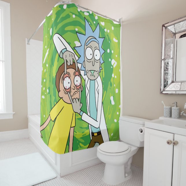 Cortina Para Box RICK E MORTY™ | Veja Isso (In Situ)