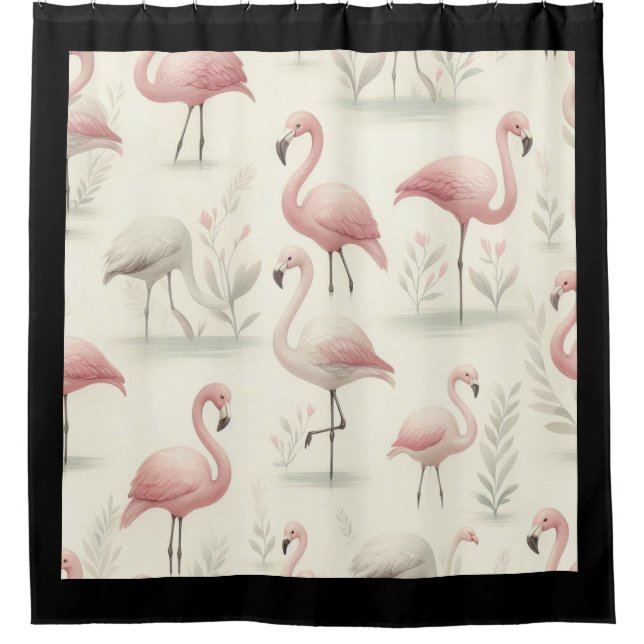 Cortina Para Box Rico Flamingo (Frente)