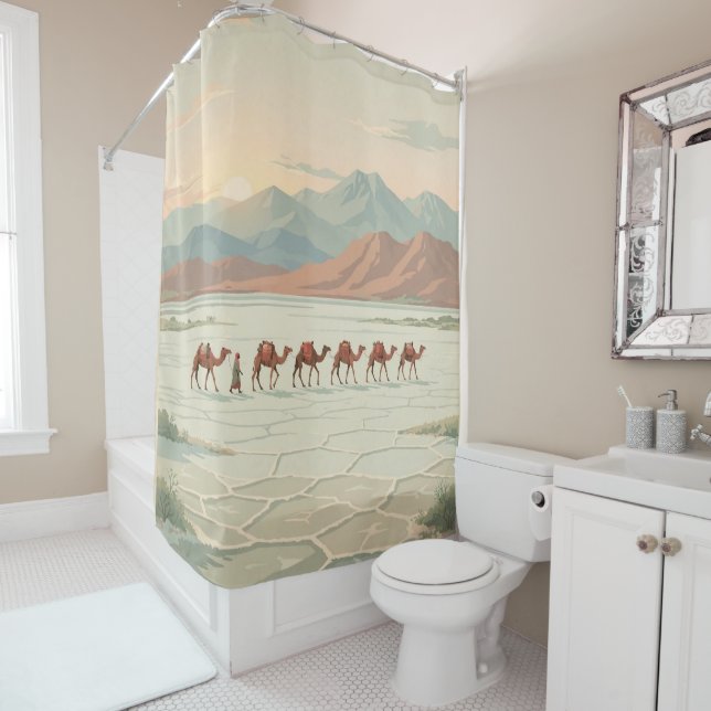 Cortina Para Box Rideau de douche Danakil (In Situ)