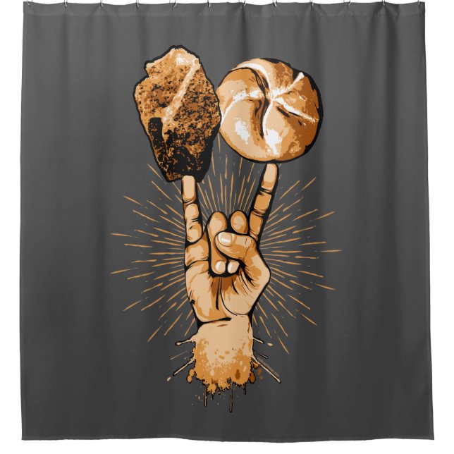 Cortina Para Box Rock and Roll (Frente)