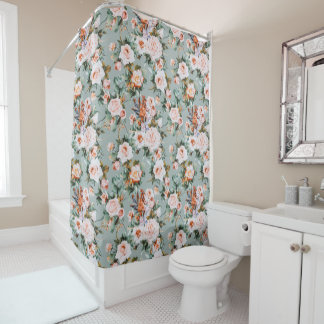 Cortina Para Box Romantic Blossom Haven