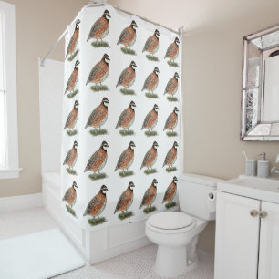 Cortina Para Box Rooster Bobwhite Quail
