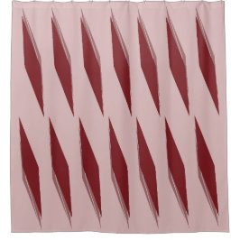 Cortina Para Box Rosa de maroon-cobre