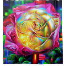 Rosa do Arco-Íris Psicodélico