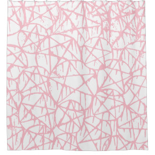 Cortina Para Box rosa pastel pentagrama gótico punk