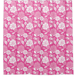 CORTINA PARA BOX ROSE PATTERN (PINK)