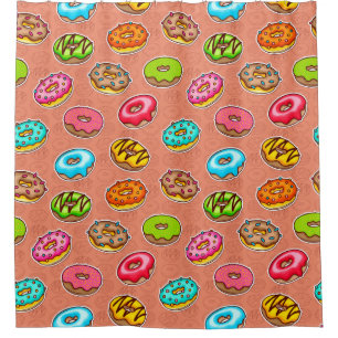 Cortina Para Box Rosquinhas