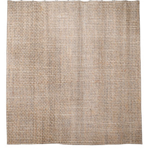 Cortina Para Box Roupa de saco, fundo de textura tecida.