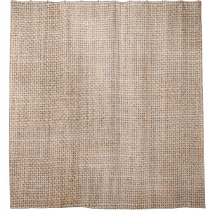 Cortina Para Box Roupa de saco, fundo de textura tecida.